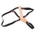 You2Toys - Strap-On - uzlādējams, piestiprināms vibrators (dabīga krāsa)