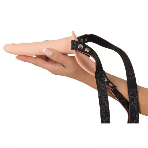 You2Toys - strap-on vibrators akumulatora, uzliekams, miesas krāsas