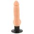 Dabiskas ādas M – sēkliniekos, piesūcekni, reālistisks vibrators (dabīgs)