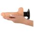 Dabiskas ādas M – sēkliniekos, piesūcekni, reālistisks vibrators (dabīgs)