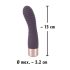 You2Toys Elegant Flexy - akumulatoru G-spot vibrators ar rievām (violets)