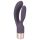 You2Toys Elegant Double - akumulatoru klitora vibrators ar divām galviņām (violets)