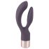 You2Toys Elegant Double - akumulatoru klitora vibrators ar divām galviņām (violets)