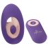 SMILE biksītes - akumulators, tālvadības klitora vibrators (violets)