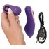 SMILE biksītes - akumulators, tālvadības klitora vibrators (violets)