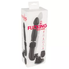   You2Toys - automātiska stūmējmašīna ar vibrāciju, uzlādējama, melna
