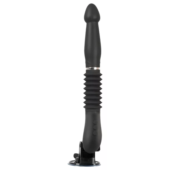 You2Toys - automātiska stūmējmašīna ar vibrāciju, uzlādējama, melna