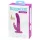 Happyrabbit Strap-On - truša tipa, klitora rokturi saturošs piesprādzējamais vibrators (violets)