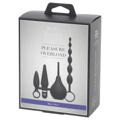 Fifty Shades of Grey anālais komplekts 4in1 melns