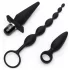 Fifty Shades of Grey anālais komplekts 4in1 melns