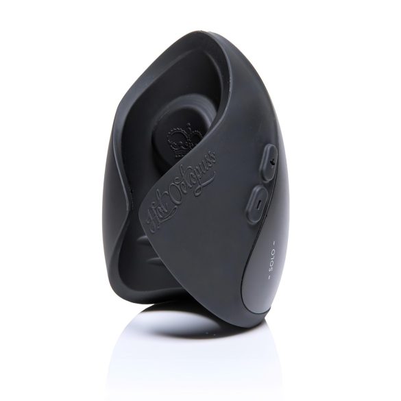 Hot Octopuss Pulse Solo Lux - vīriešu masturbators ar tālvadību melns