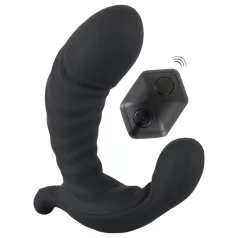 You2Toys - radiovadāms uzpūšams vibrators melns