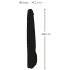 You2Toys - Push - spiediena vibrators (melns)