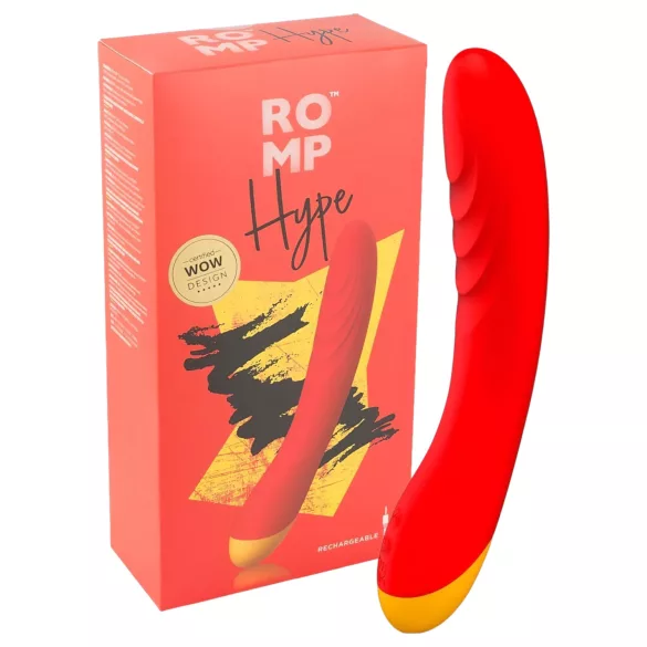 ROMP Hype - G-punkta vibrators ūdensizturīgs oranžs