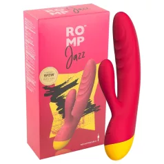   ROMP Jazz - ūdensizturīgs vibrators ar klitora un G-punkta stimulāciju rozā