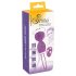 SMILE Mīlestības Bumba - rotējoša vibrējoša ola (violeta)