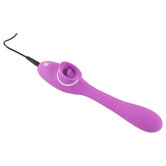 You2Toys vibrators ar 2 funkcijām, uzlādējams, violets