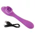 You2Toys vibrators ar 2 funkcijām, uzlādējams, violets