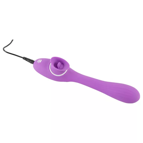You2Toys vibrators ar 2 funkcijām, uzlādējams, violets