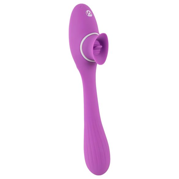 You2Toys vibrators ar 2 funkcijām, uzlādējams, violets