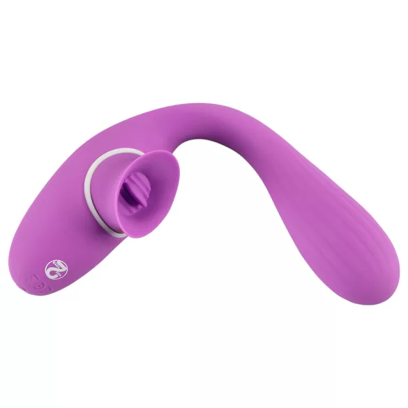 You2Toys vibrators ar 2 funkcijām, uzlādējams, violets