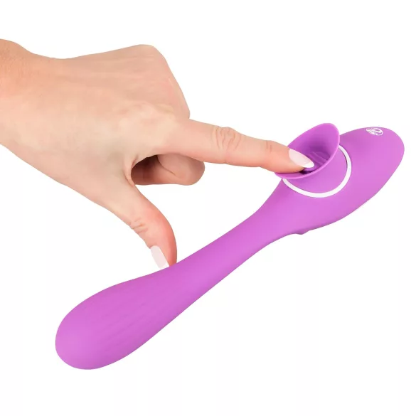 You2Toys vibrators ar 2 funkcijām, uzlādējams, violets