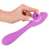 You2Toys vibrators ar 2 funkcijām, uzlādējams, violets