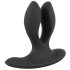 XOUXOU - uzlādējams dubultais anālais vibrators (melns)