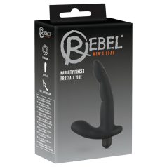 Rebel Naughty Finger - melnais prostatas vibrators