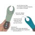 Fun Factory Manta - galvas vibrators (melns)