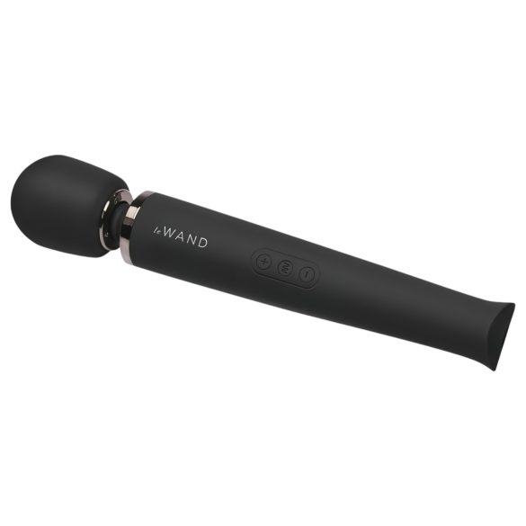 Le Wand Petite - bezvadu masāžas vibrators melns