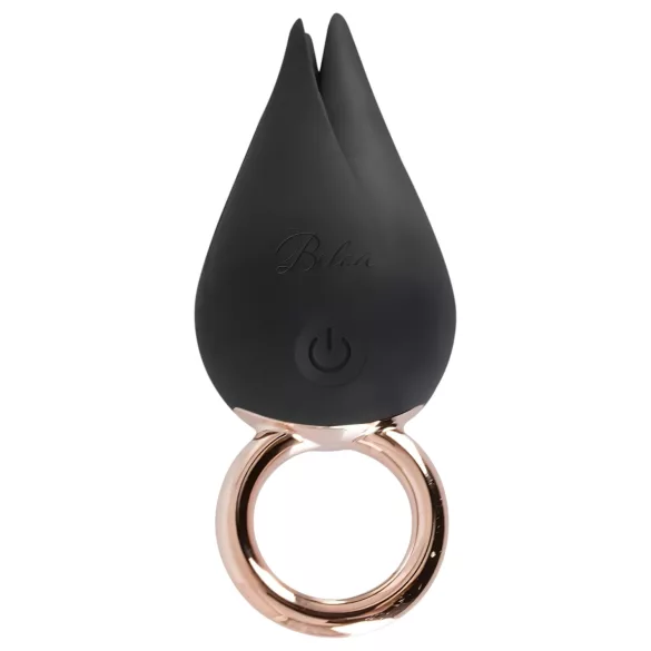 Belou - uzlādējams ūdensizturīgs klitora vibrators melns