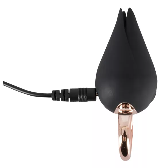 Belou - uzlādējams ūdensizturīgs klitora vibrators melns