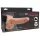 Pipedream - Fetish Strap-On 6 - uzkabināms, dobs vibrators (dabisks)
