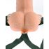 Fetish Strap-On 6 - pieliekams dobumains vibrators naturālais