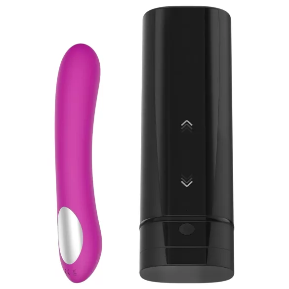 Kiiroo Onyx+ un Pearl 2 pāra komplekts vīriešu masturbators un vibrators
