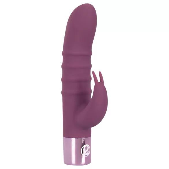 Rabbit Vibe - uzlādējams truša vibrators ar klitora stimulatoru lilla krāsā