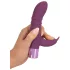 Rabbit Vibe - uzlādējams truša vibrators ar klitora stimulatoru lilla krāsā