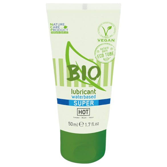 HOT Bio Super - vegānisks ūdens bāzes lubrikants (50 ml)