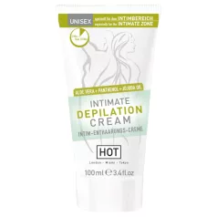  HOT Intimate - intīmās zonas depilācijas krēms ar lāpstiņu 100ml
