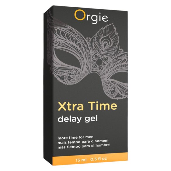Orgie Xtra Time - Ejakulācijas aizkavēšanas gēls vīriešiem (15ml)