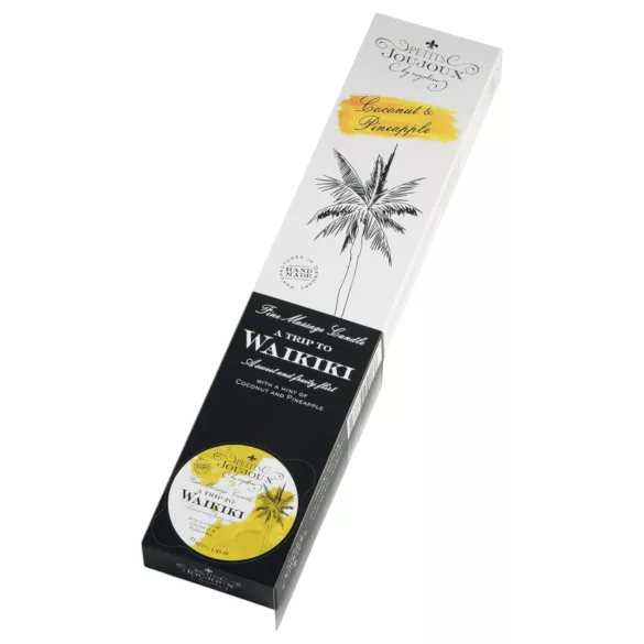 Petits Joujoux masāžas svece ar kokosriekstu un ananāsu aromātu 5x43ml