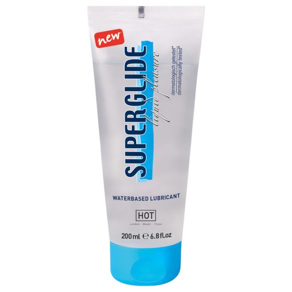 HOT Superglide - ūdens bāzes lubrikants 200ml