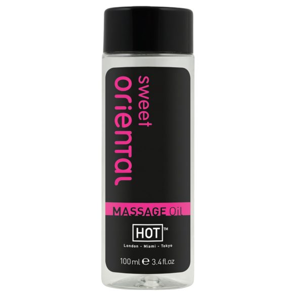 HOT masāžas eļļa - saldi orientāla (100ml)