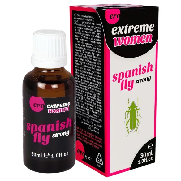Karstais Spāņu Muša Ekstrēms Sievietēm - kaisles pilieni dāmām (30ml)