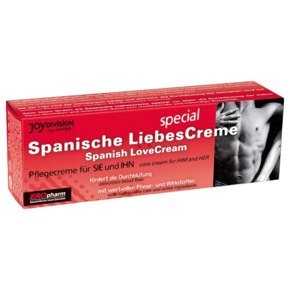 Spāņu mīlestības krēms - intīmais krēms sievietēm un vīriešiem (40 ml)