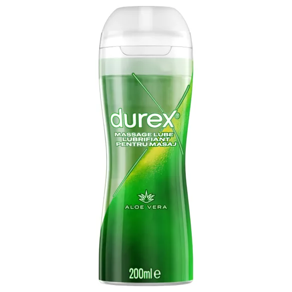 Durex masāžas un lubrikanta želeja ar alveju 200ml