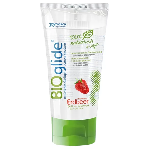 BIOglide - ūdens bāzes lubrikants ar zemeņu garšu 80ml
