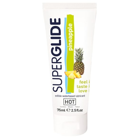 HOT Superglide Ananass - ēdams lubrikants (75 ml)