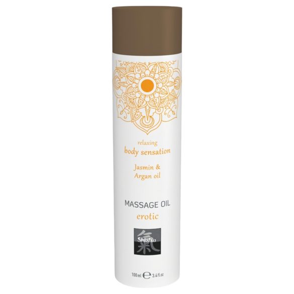 Shiatsu Erotskais - masāžas eļļa - jasmīns un argana eļļa (100 ml)